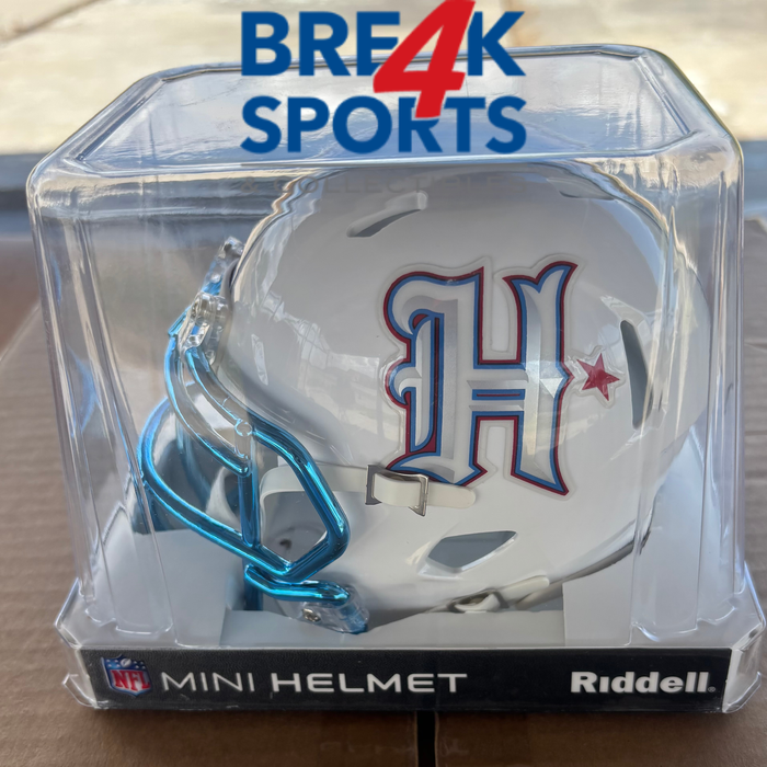 Houston Texans NFL Mini Speed Football Helmet 2026 Rivalries