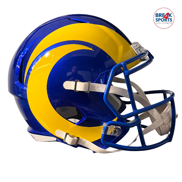 Los Angeles Rams Full Size Speed Replica Football Helmet - NFL
