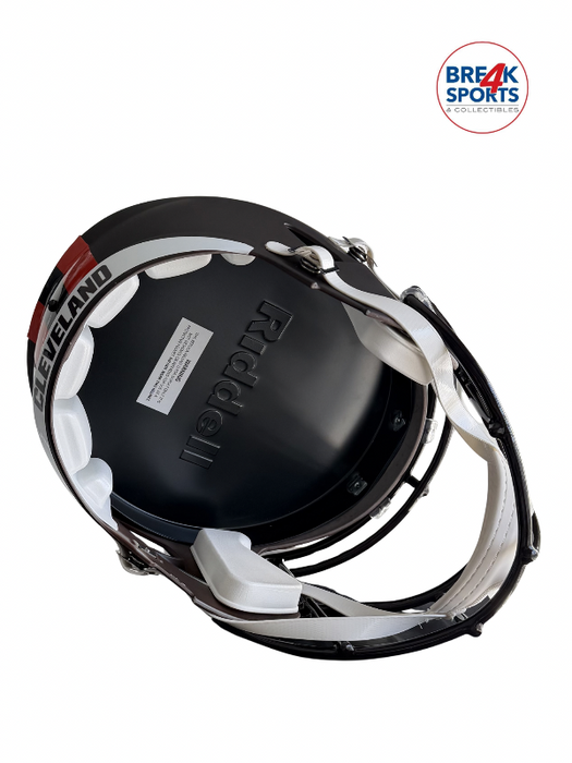 Cleveland Browns Full Size Speed Replica Football Helmet 2025 Alternate On-Field - NFL