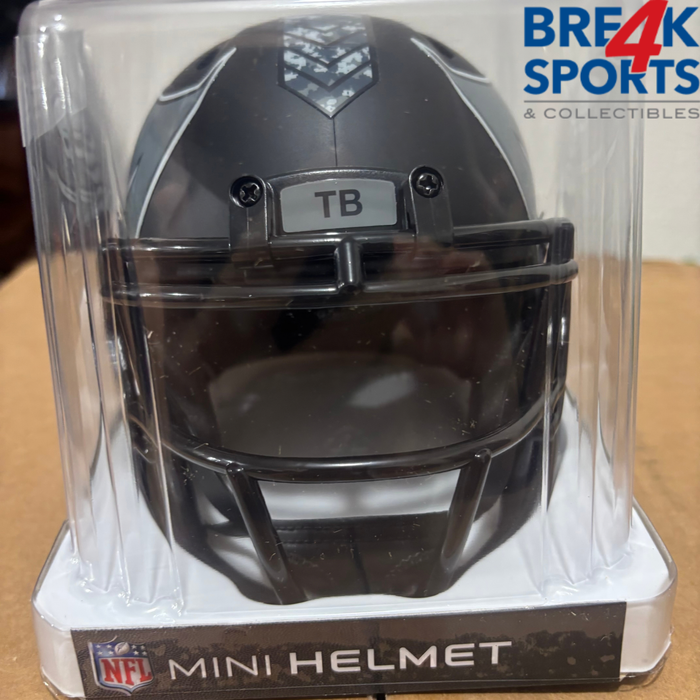 Tampa Bay Buccaneers NFL Mini Speed Football Helmet SALUTE TO SERVICE 5