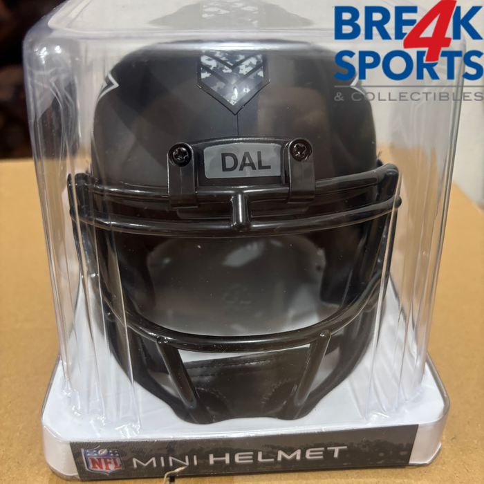 Dallas Cowboys NFL Mini Speed Football Helmet SALUTE TO SERVICE 5