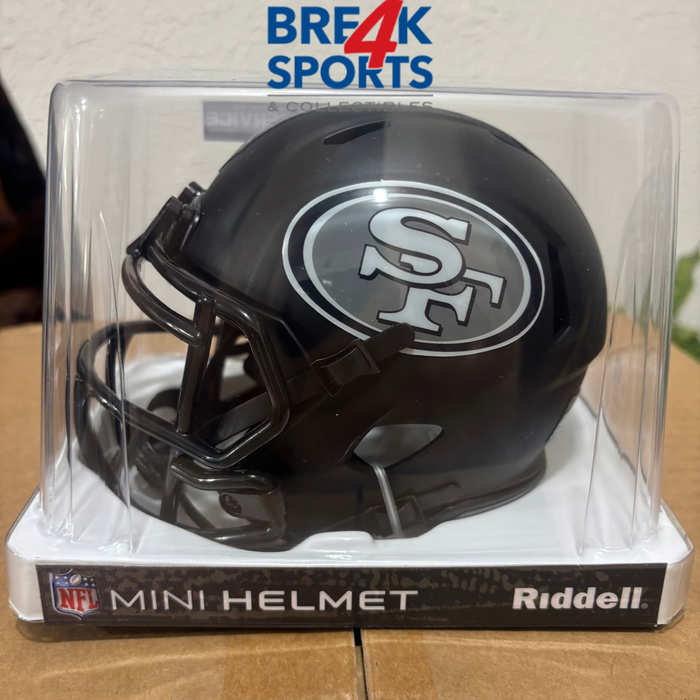 San Francisco 49ers NFL Mini Speed Football Helmet SALUTE TO SERVICE 5