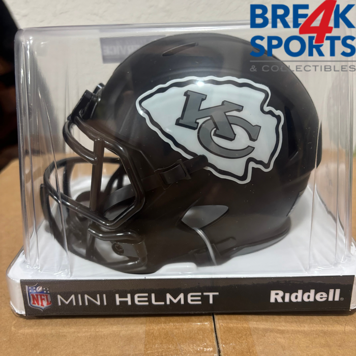 Kansas City Chiefs NFL Riddell Mini Speed Football Helmet SALUTE TO SERVICE 5