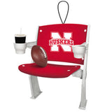 Nebraska Cornhuskers Ornament Stadium Chair Design