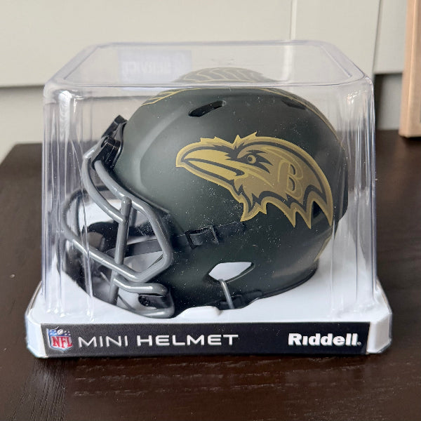 Baltimore Ravens SALUTE TO SERVICE 4 Mini Speed Football Helmet NFL