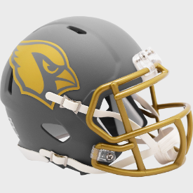 Arizona Cardinals NFL Mini Speed Football Helmet SLATE
