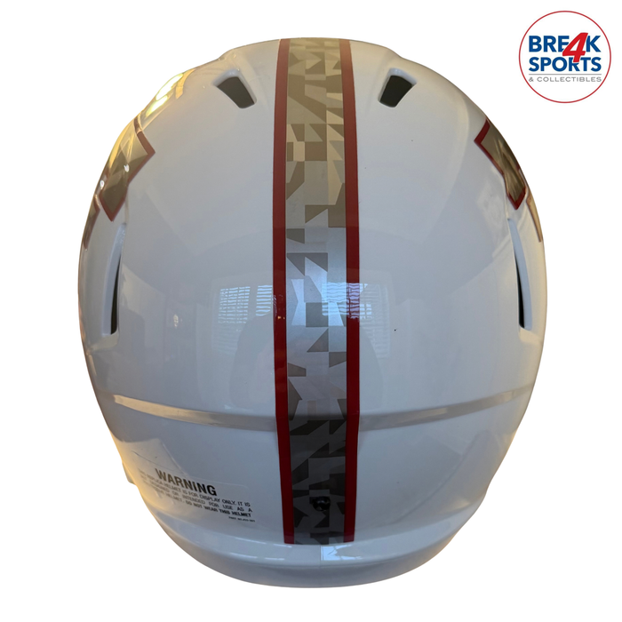 Texas Tech Red Raiders Full Size Speed Replica Football Helmet GalvanICED - NCAA