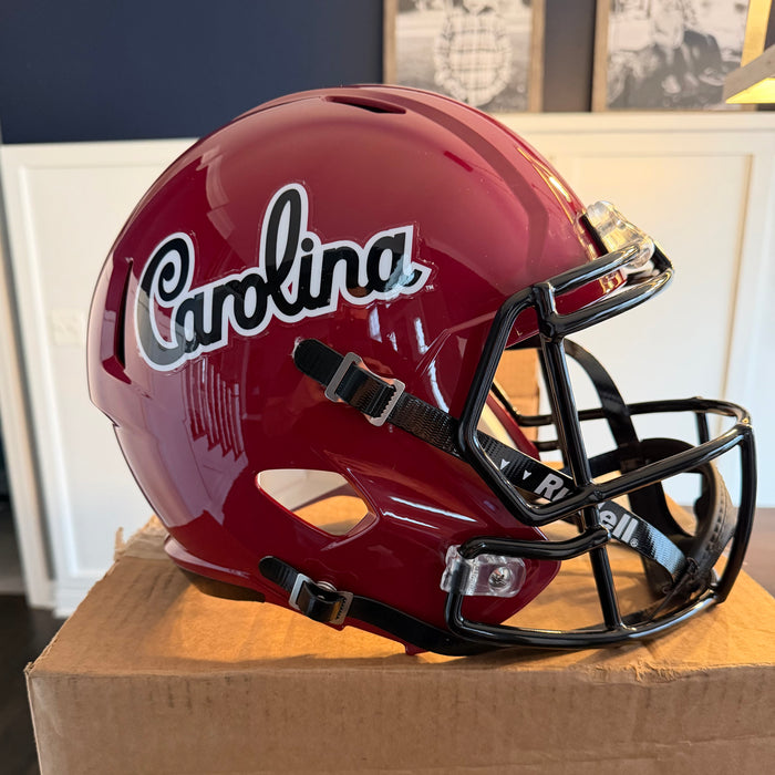 South Carolina Gamecocks Full Size Speed Replica Football Helmet - NCAA