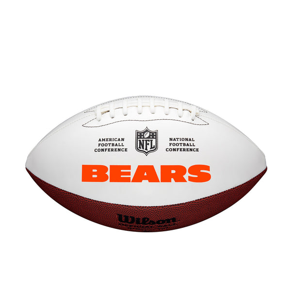 Chicago Bears Football Full Size Autographable - Wilson
