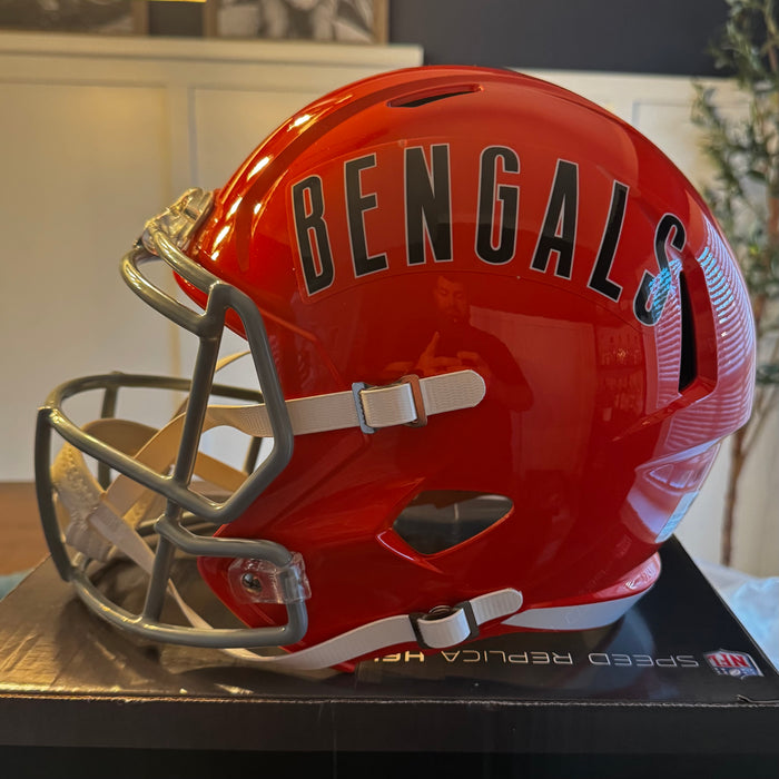 Cincinnati Bengals 1968 to 1979 Full Size Speed Replica Throwback Helmet- NFL