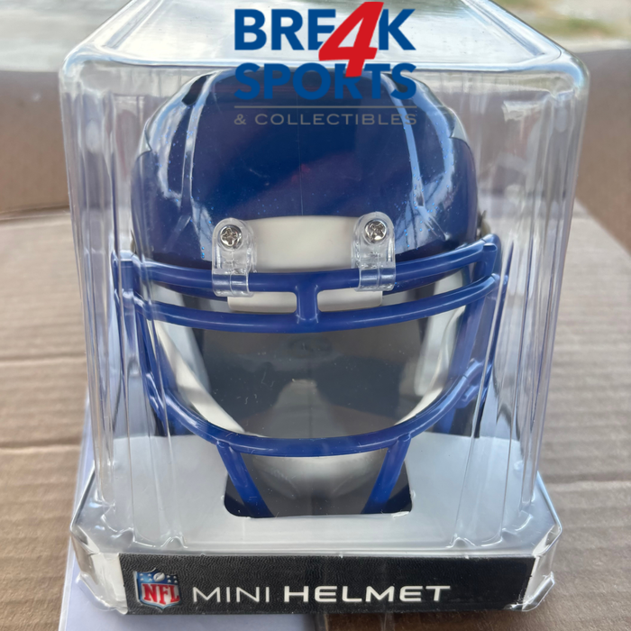 Buffalo Bills NFL Mini Speed Football Helmet 2026 Alternate On-Field NFL