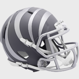 Cincinnati Bengals NFL Mini Speed Football Helmet SLATE