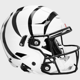 Cincinnati Bengals Full Size Authentic Speedflex Football Helmet 2022 Alternate - NFL