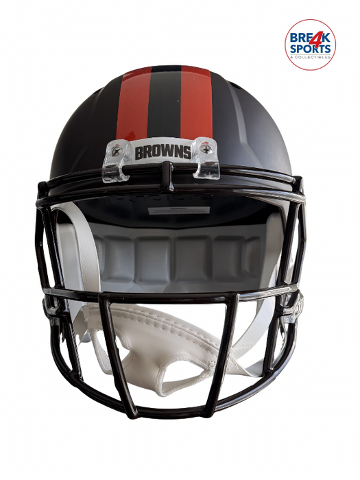 Cleveland Browns Full Size Speed Replica Football Helmet 2025 Alternate On-Field - NFL