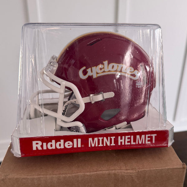 Iowa State Cyclones NCAA Mini Speed Football Helmet  Cyclones Red- NCAA