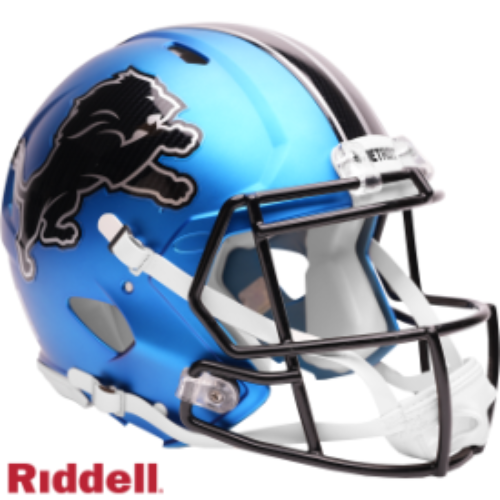 Detroit Lions Full Size Authentic Speed Football Helmet 2026 Rivalries - NFL