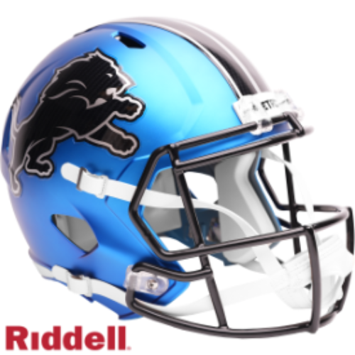 Detroit Lions Full Size Speed Replica Football Helmet 2026 Rivalries - NFL