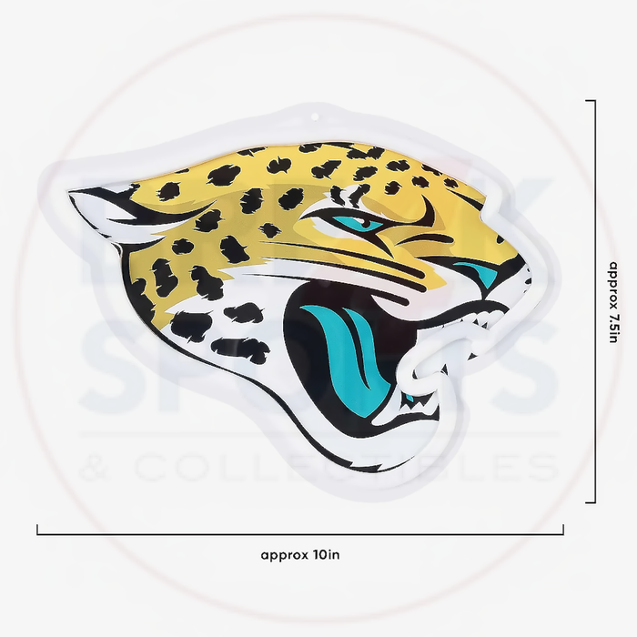 Jacksonville Jaguars 10" Neon Light Up Big Logo Fan Chain