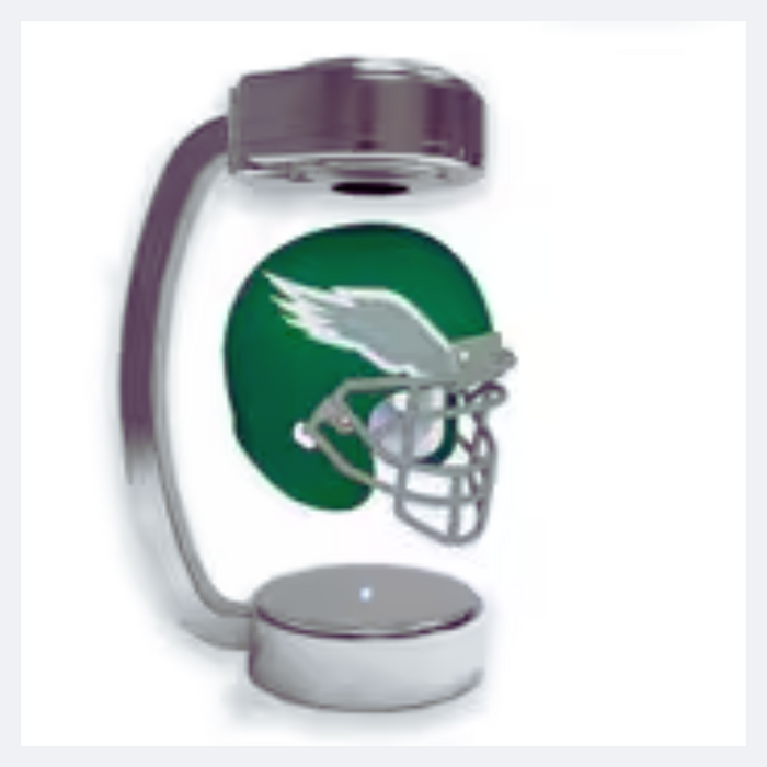 Philadelphia Eagles Throwback Retro Hover Helmet Display NFL