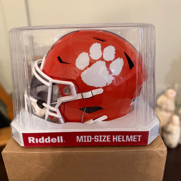 Clemson Tigers NCAA Mid Size SpeedFlex Helmet NCAA