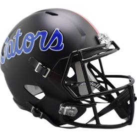 Florida Gators Full Size Speed Replica Football Helmet Black-Gators - NCAA