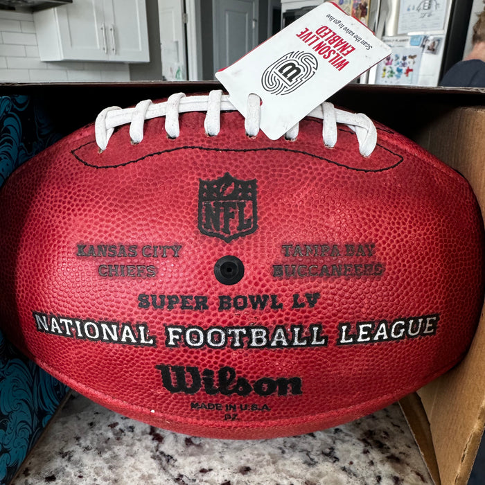 Super Bowl LV Game Football Chiefs vs Buccaneers