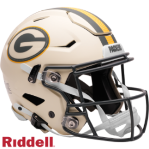 Green Bay Packers Full Size Authentic SpeedFlex Football Helmet 2026 Rivalries - NFL