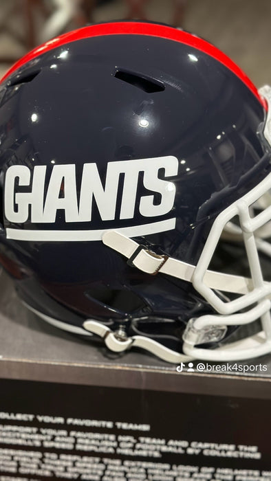 New York Giants Full Size 1981 to 1999 Speed Replica Throwback Helmet - NFL