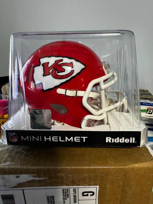 Kansas City Chiefs Mini Speed Football Helmet - NFL