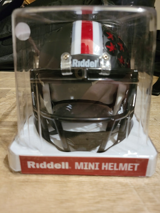 Ohio State Buckeyes NCAA Mini Speed Football Helmet Satin Black - NCAA