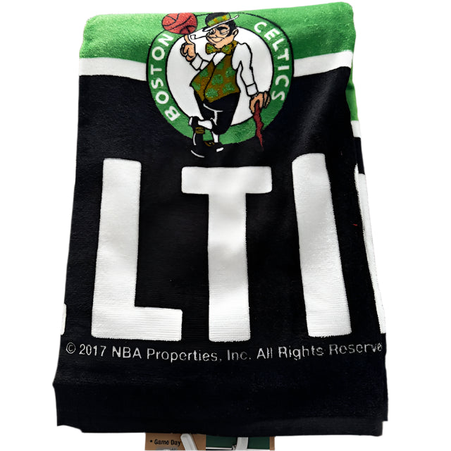Boston Celtics Towel 30x60 Beach Style