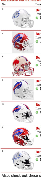 Bulk Buffalo Order