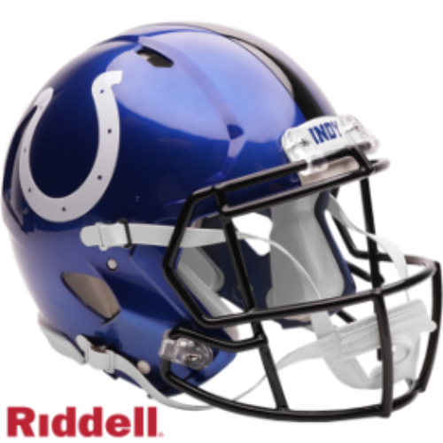 Indianapolis Colts Full Size Authentic Speed Football Helmet 2026 Rivalries - NFL