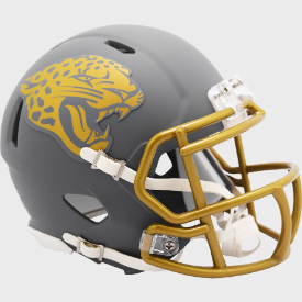 Jacksonville Jaguars NFL Mini Speed Football Helmet SLATE NFL