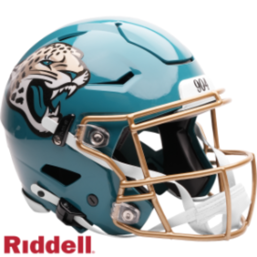 Jacksonville Jaguars Full Size Authentic SpeedFlex Football Helmet 2026 Rivalries - NFL