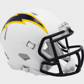 Los Angeles Chargers NFL Mini Speed Football Helmet Color Rush Navy
