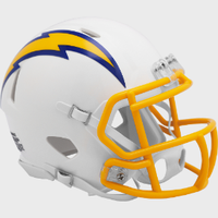 Los Angeles Chargers NFL Mini Speed Football Helmet Color Rush Royal