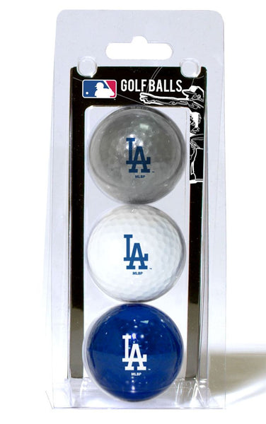 Los Angeles Dodgers 3 Pack of Golf Balls