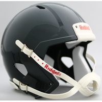 Mini Speed Football Helmet SHELL Dark Green (For Custom)