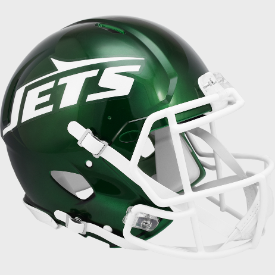 New York Jets Full Size Authentic Speed Football Helmet Tribute - NFL