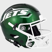 New York Jets Full Size Authentic SpeedFlex Football Helmet Tribute - NFL