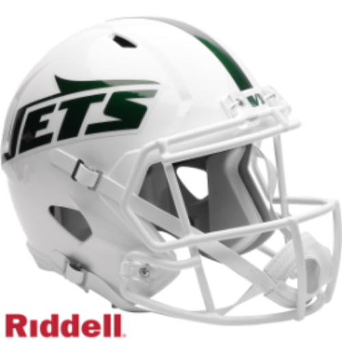 New York Jets Full Size Speed Replica Football Helmet 2026 Alternate On-Field - NFL