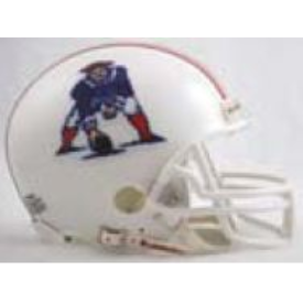 New England Patriots 1982 to 1989 Riddell Mini Replica Throwback Helmet Limited Edition NFL