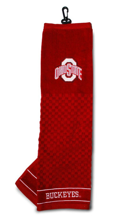 Bundle: Ohio State Officially Licensed Golf Items: Towel, Divot Tool & Markers