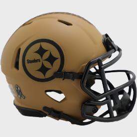 Pittsburgh Steelers SALUTE TO SERVICE 2 NFL Mini Speed Football Helmet
