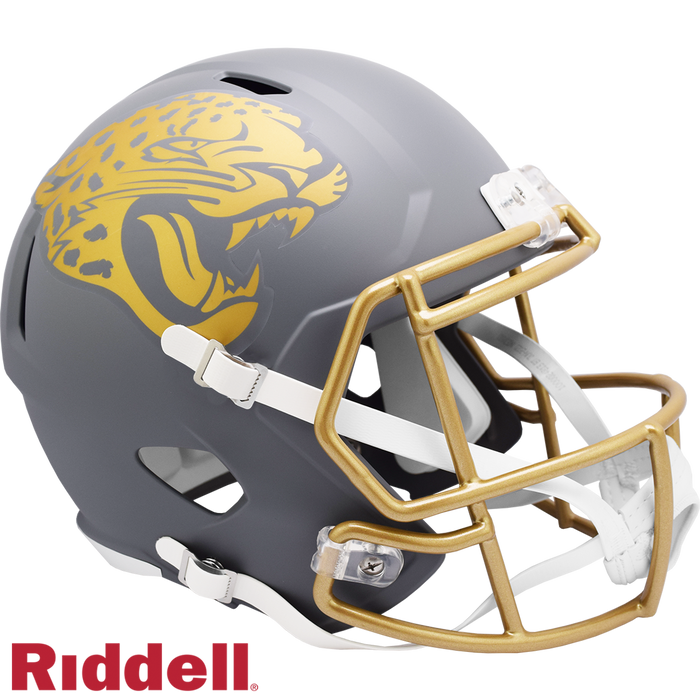 Jacksonville Jaguars Full Size Replica Speed Slate Helmet NFL