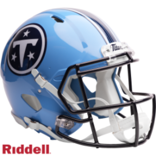 Tennessee Titans Full Size Authentic Speed Football Helmet 2026 Rivalries - NFL