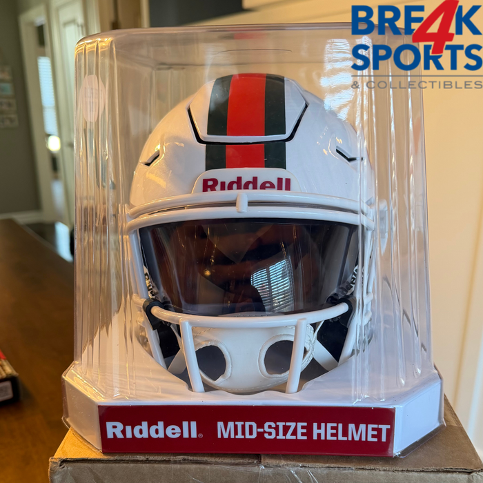 Miami Hurricanes NCAA Riddell Mid Size SpeedFlex Helmet NEW NCAA