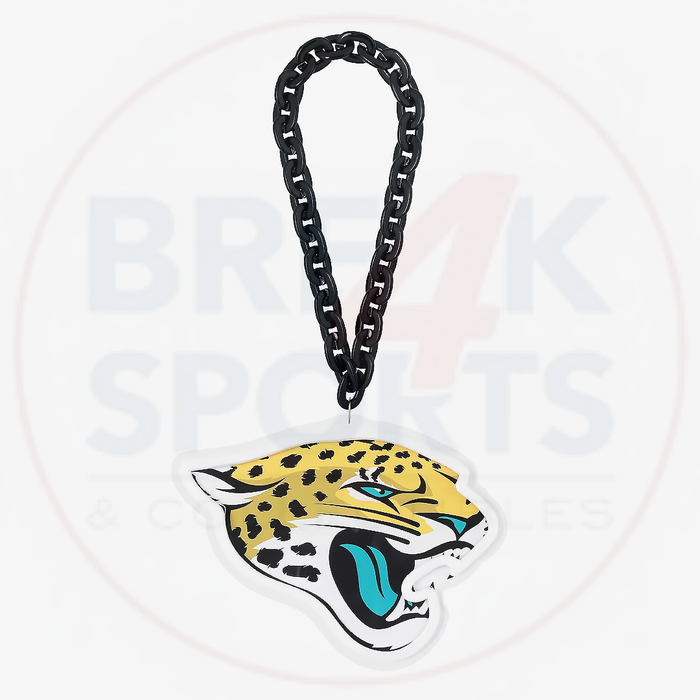 Jacksonville Jaguars 10" Neon Light Up Big Logo Fan Chain