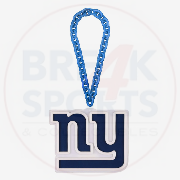 New York Giants 10" Neon Light Up Big Logo Fan Chain